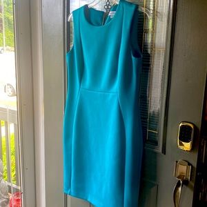 Turquoise green colored Calvin Cline Dress Sz 14
